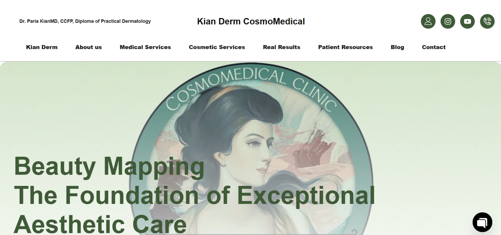 Kian Derm Website
